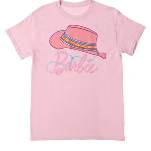Barbie Pink Country Cowboy Hat T-Shirt
